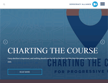 Tablet Screenshot of democracyalliance.org